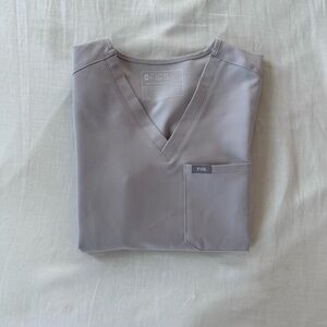 Figs Scrubs Catarina Top | SLATE | XXS
